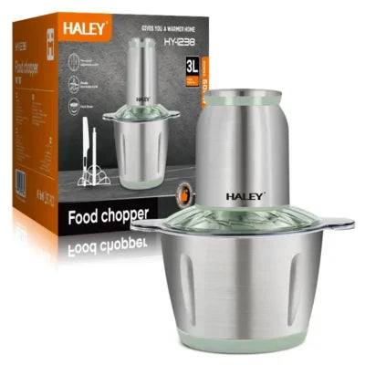Tocător electric HALEY HY-1238, 500W, bol inox 3L