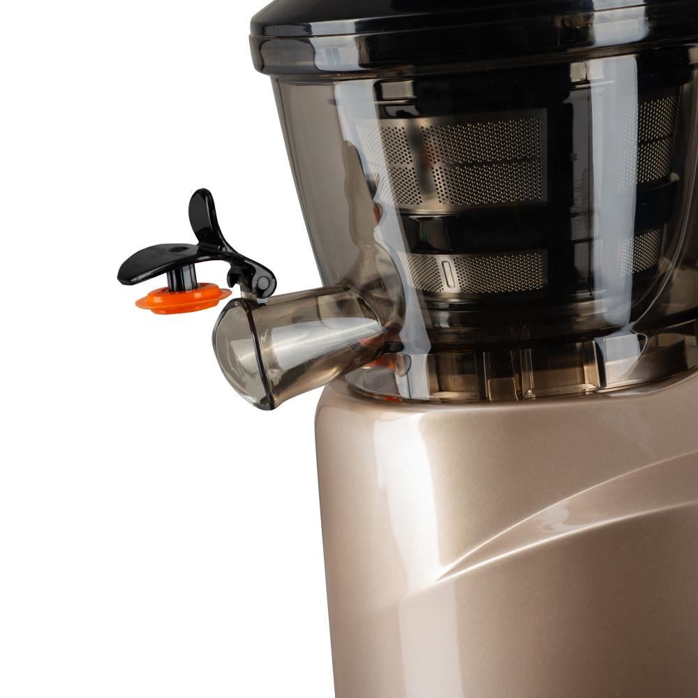 Storcator fructe Hausberg HB-7519GO, prin presare la rece, 150 W, 400 ml, Gold