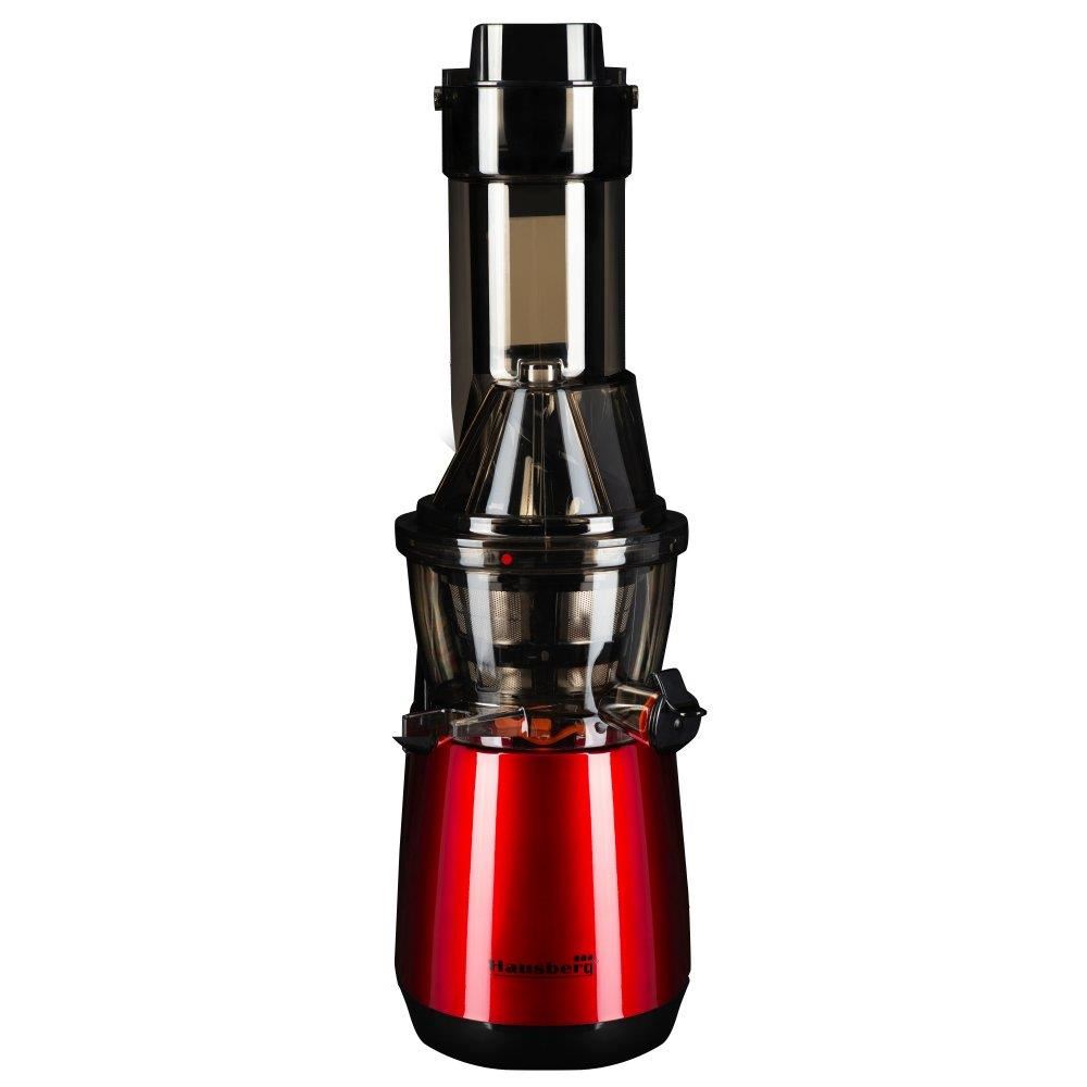 Storcator fructe Hausberg HB-7517RS, prin presare la rece, 150 W, Rosu
