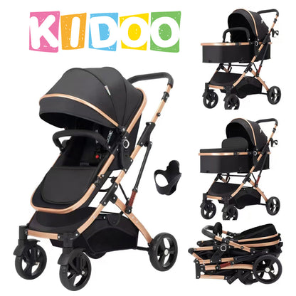 Cărucior 2 în 1 – Pliabil, Reversibil, 0-36 Luni, max. 15 kg
