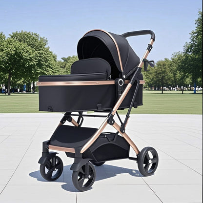 Cărucior 2 în 1 – Pliabil, Reversibil, 0-36 Luni, max. 15 kg