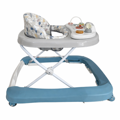 Premergător bebe KIDDO Baby Walker W1246UR2, cu jucării și muzică, 6–18 luni, Albastru