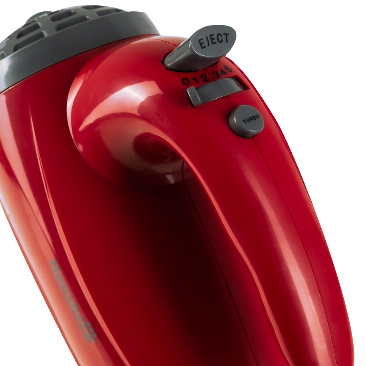 Mixer de mana Hausberg HB-4119RS, 5 viteze, putere 300W, motor de cupru, Rosu