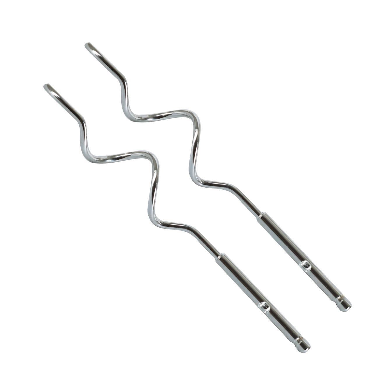 Mixer de mana Hausberg HB-4120VR, 300W ,5 viteze, Functie Turbo, Teluri si carlige metalice, Verde/Alb