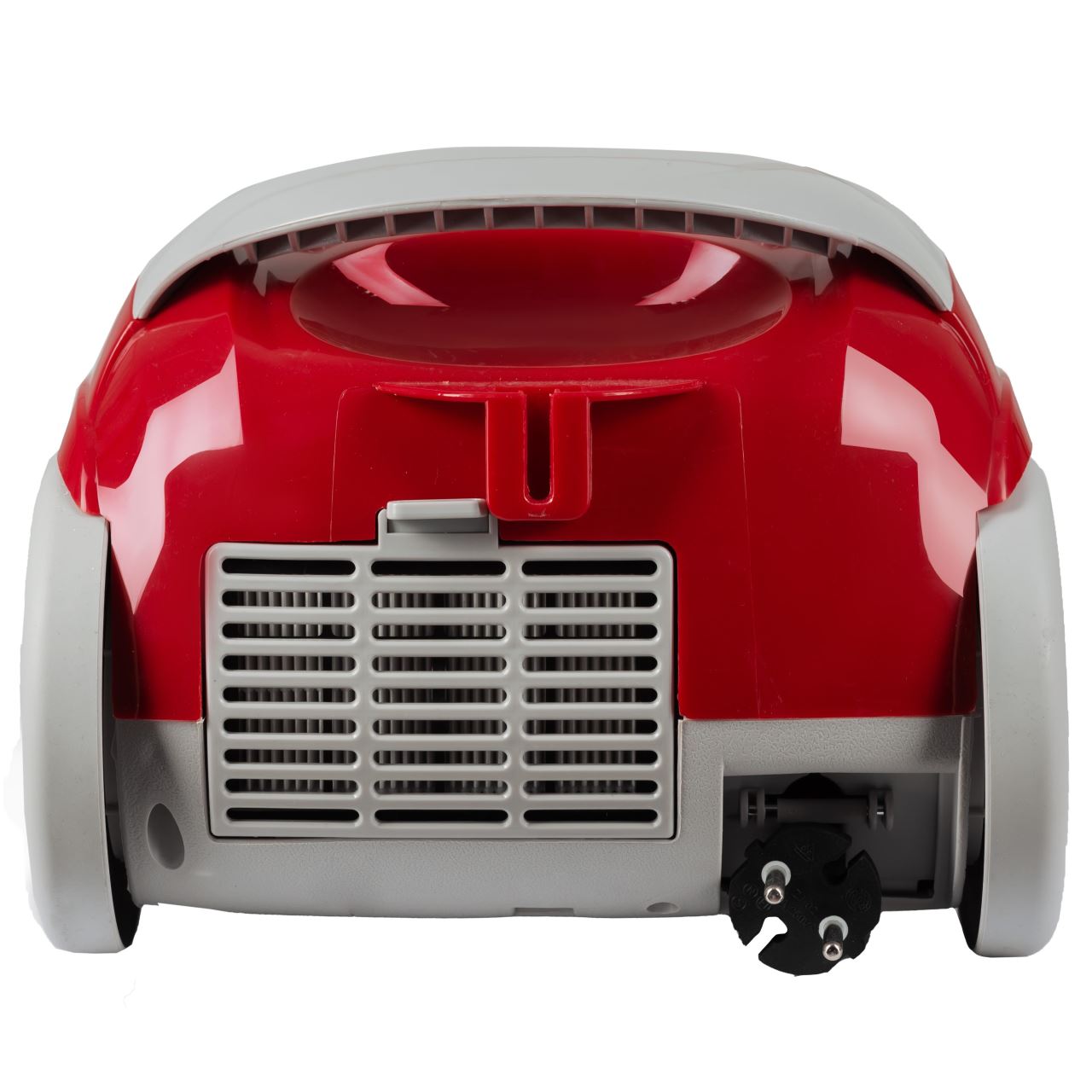 Aspirator cu sac panza Hausberg HB2080RS, 700W, Capacitate 1.5L, Rosu/Gri