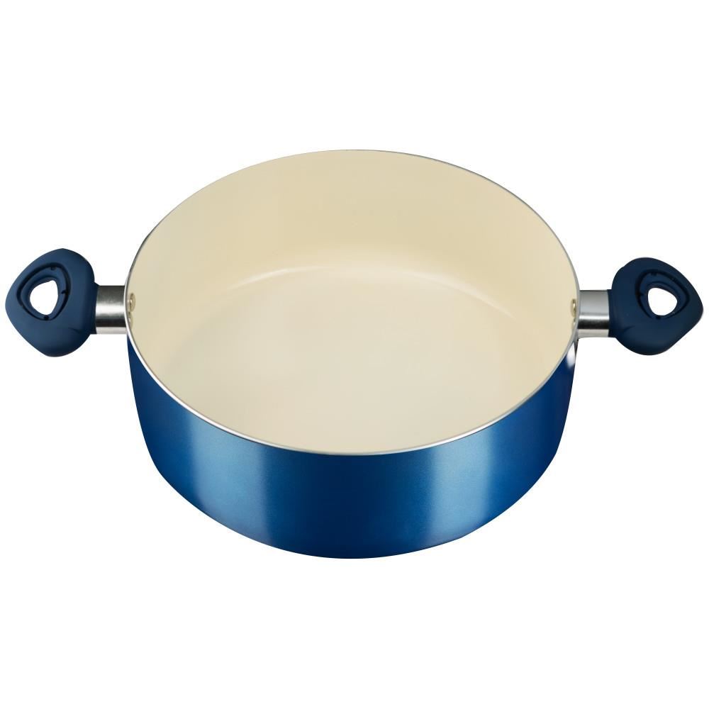 Oala ceramica Hausberg, HB-H715B, 4,5l, Bleu