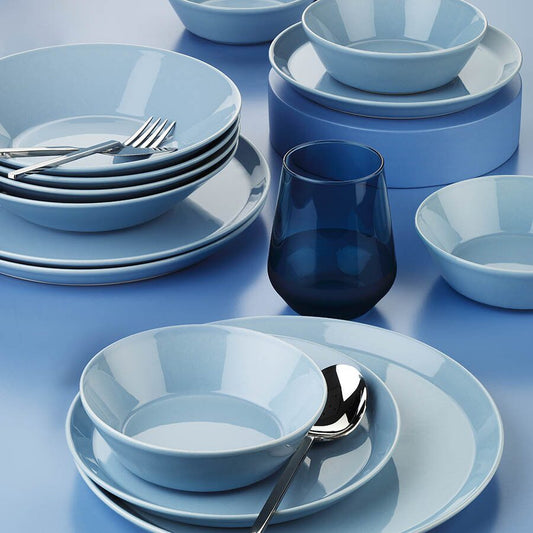 Serviciu de masă FORZA, 24 piese, albastru