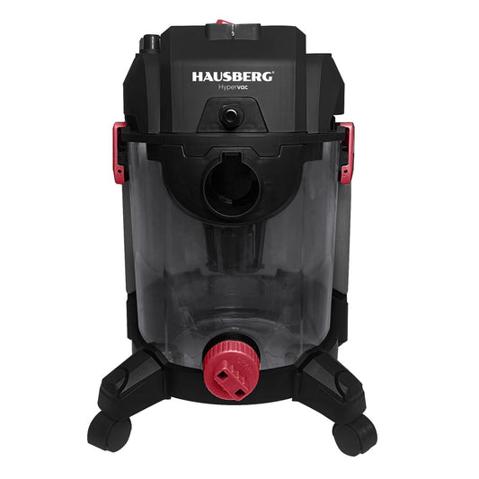 Aspirator cu spalare HAUSBERG HB-2890NG, 2200 W, Multifunctional, Multisuprafete, capacitate 20l, rezervor de detergent 5l, Utilizare umeda si uscata, Negru