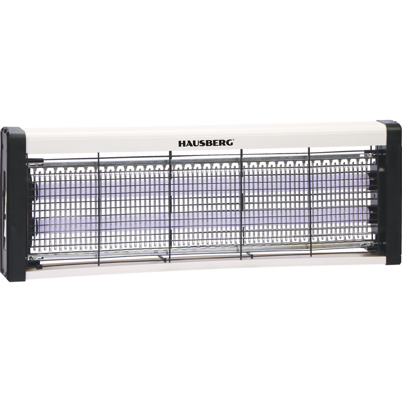 Aparat UV anti-insecte Hausberg HB-790NG, lampa electrica tantari si muste, 2 tuburi UV, 20W, silentios