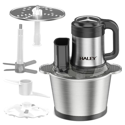 Tocător electric HALEY HY-1244, 1200W, bol inox 3,5L, imagine 5