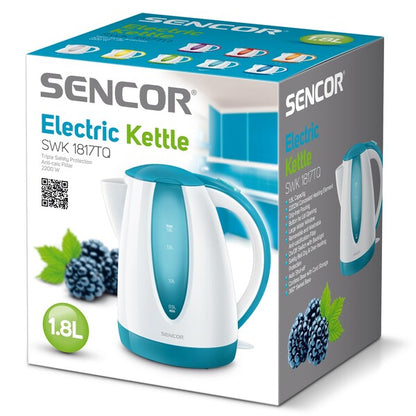 Fierbător Electric Sencor SWK 1810BL – 2000 W, 1.8 L, Bază Rotativă 360°