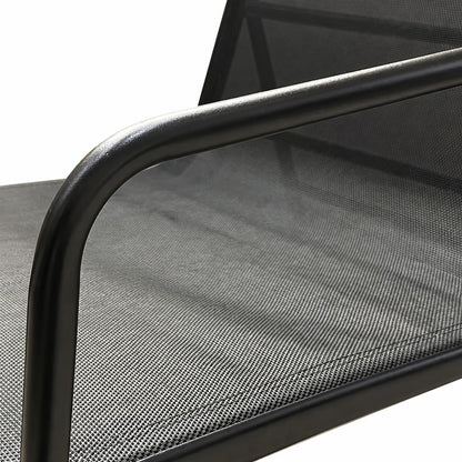 Set Mobilier Grădină AT PERFORMANCE® 4 Piese – Canapea, 2 Fotolii, Măsuță, Cadru Metalic
