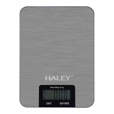 Cântar Electronic HALEY, 5000G, din Oțel Inoxidabil Design Portabill, Argintiu