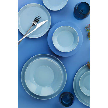 Serviciu de masă FORZA, 24 piese, albastru