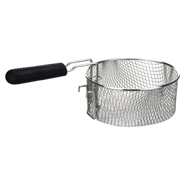 Friteuza HAUSBERG HB-1331NG, 1450 W, 2.5 litri, termostat reglabil 0 - 190 grade C, filtru detasabil din otel inoxidabil, cos cu ulei, protectie supraincalzire, picioare antiderapante, Negru