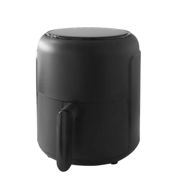 Friteuza cu aer cald HAUSBERG HB-2356, 1000-1200 W, 2.6 litri, temporizator 30 min, termostat reglabil 80 - 200 grade C, 5 programe gatit, protectie supraincalzire, Negru
