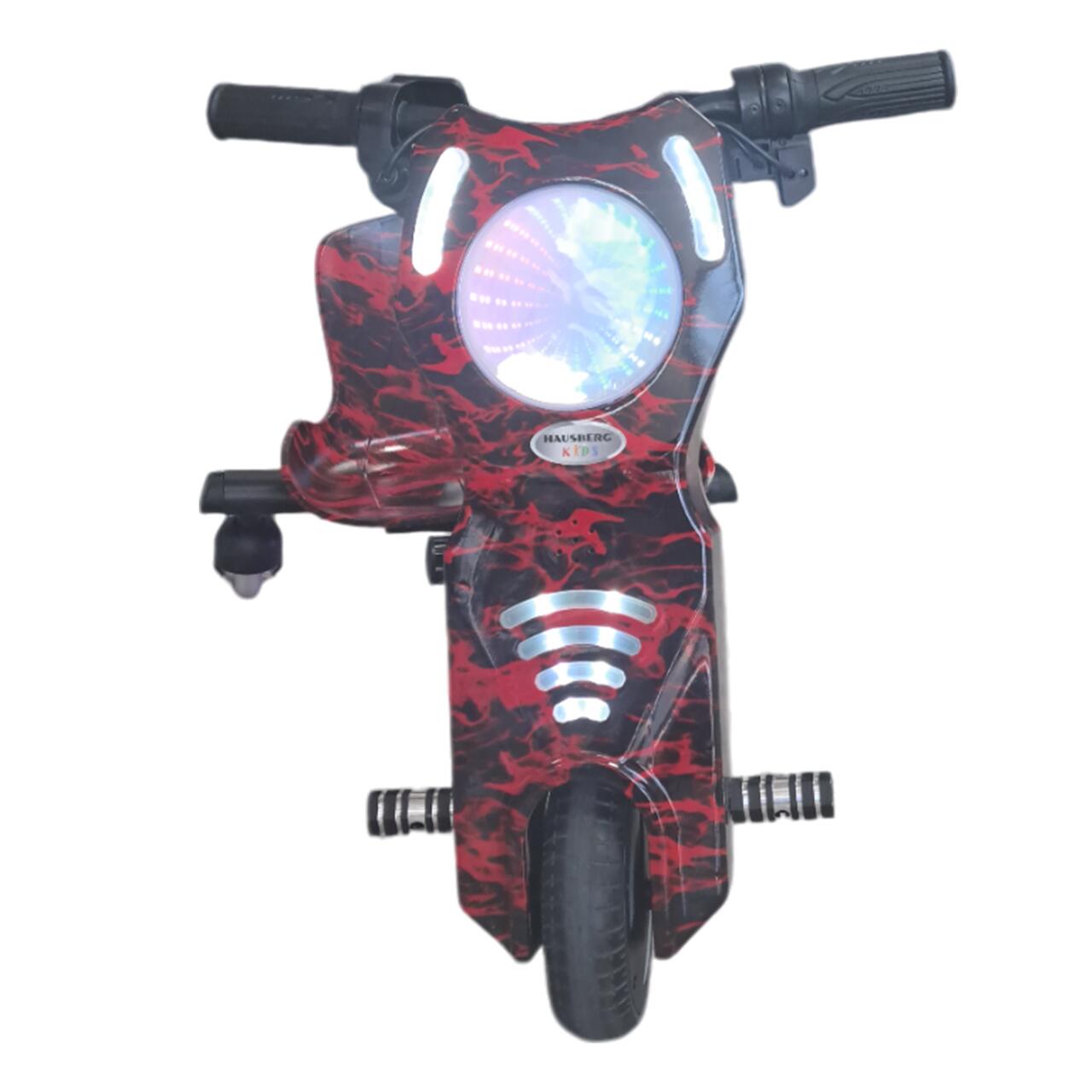 Tricicleta electrica drift pentru copii HAUSBERG HB-KD04RS,*Putere: motor 250-300W Bluetooth, 3 niveluri viteza, suspensie spate, autonomie 8-12 km, tip de incarcare 3h, accesorii