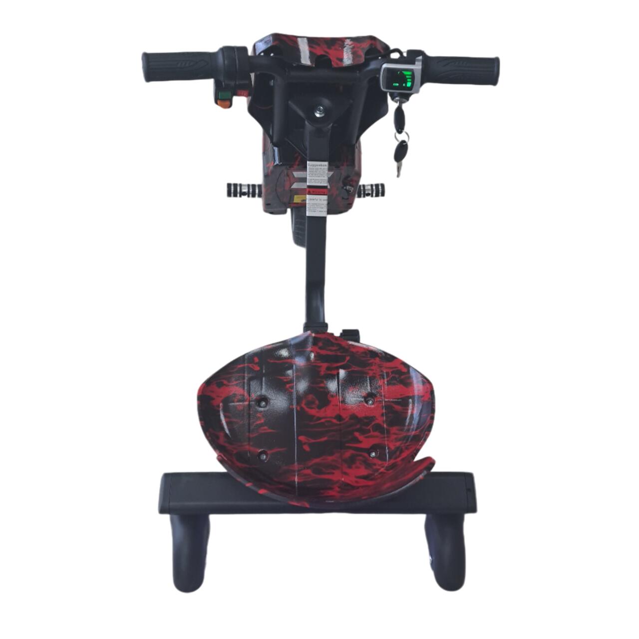 Tricicleta electrica drift pentru copii HAUSBERG HB-KD04RS,*Putere: motor 250-300W Bluetooth, 3 niveluri viteza, suspensie spate, autonomie 8-12 km, tip de incarcare 3h, accesorii