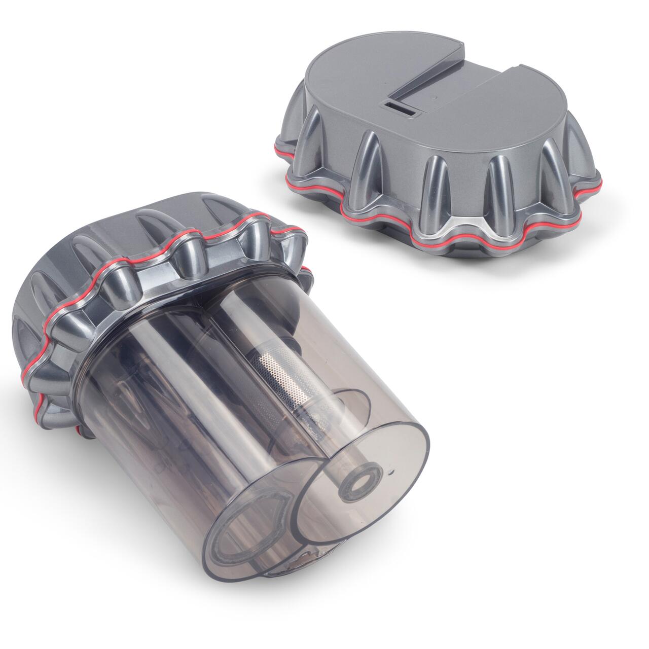 Aspirator UV antiacarieni cu afisaj digital multifunctional HAUSBERG HB-2022MV, 400-600W, sterilizare UV, ioni negativi, purificare cu ultrasunete, Mov-Gri