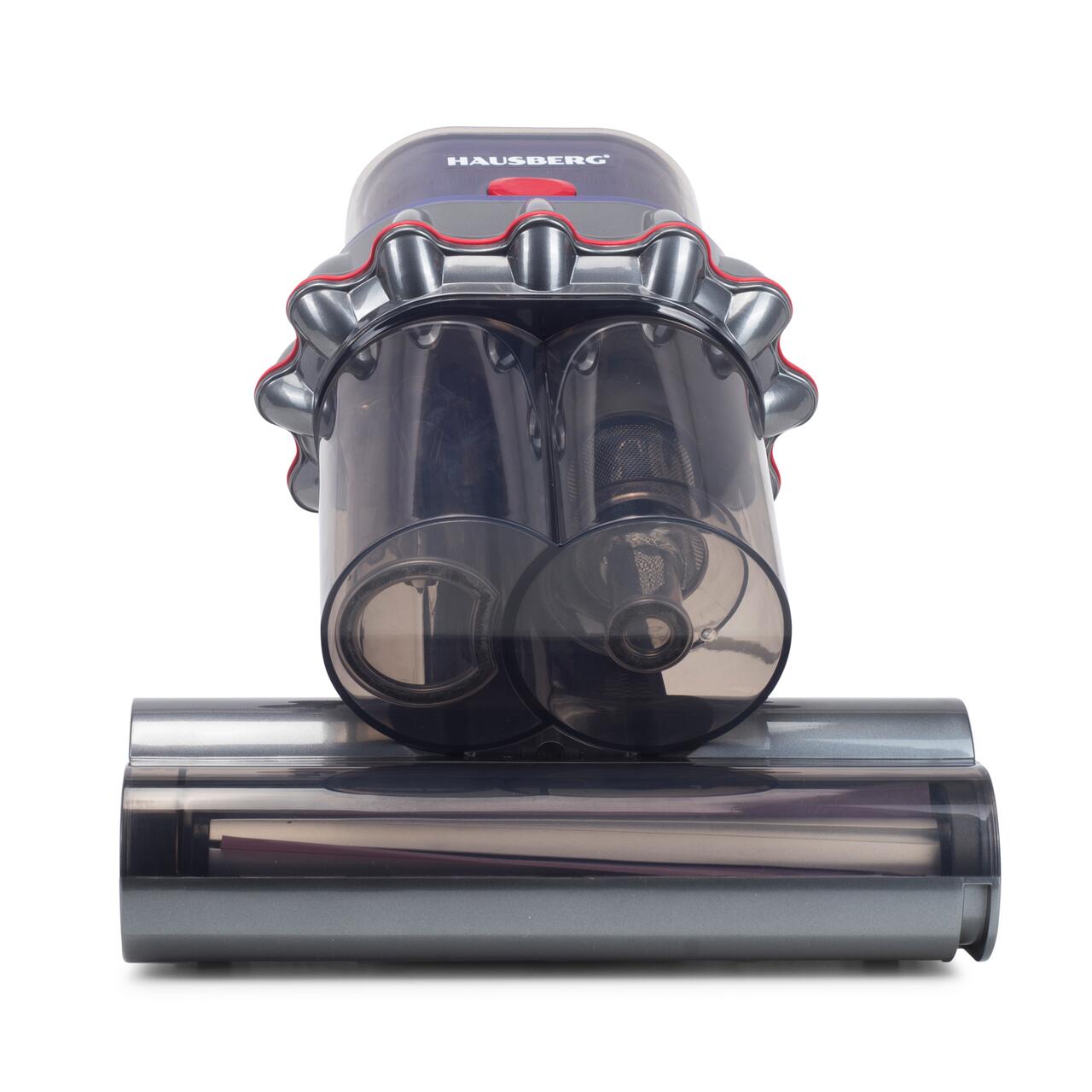 Aspirator UV antiacarieni cu afisaj digital multifunctional HAUSBERG HB-2022MV, 400-600W, sterilizare UV, ioni negativi, purificare cu ultrasunete, Mov-Gri