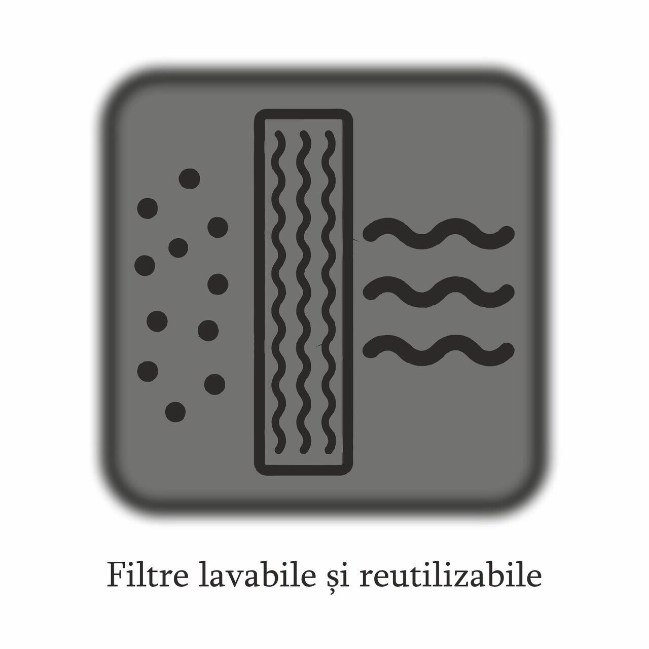 Aspirator vertical Hausberg HB-2027, putere 220W, fara sac, capacitate 0.25 l, filtre lavabile, 2 viteze, perie rotativa, timp de lucru 20-40 min, Alb