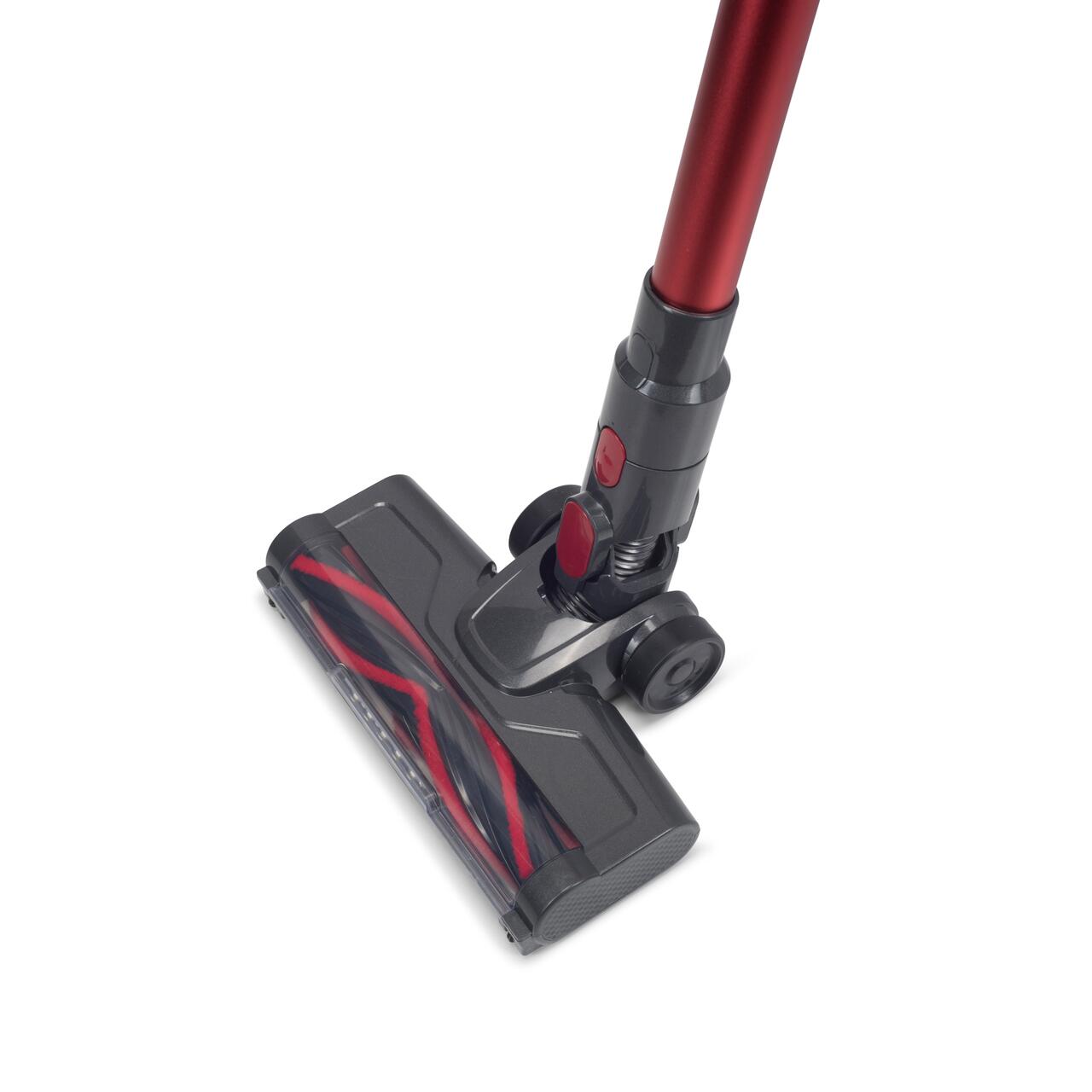 Aspirator vertical 2in1 HAUSBERG HB-2033GR, 900W, 0.7L, Rosu-Gri