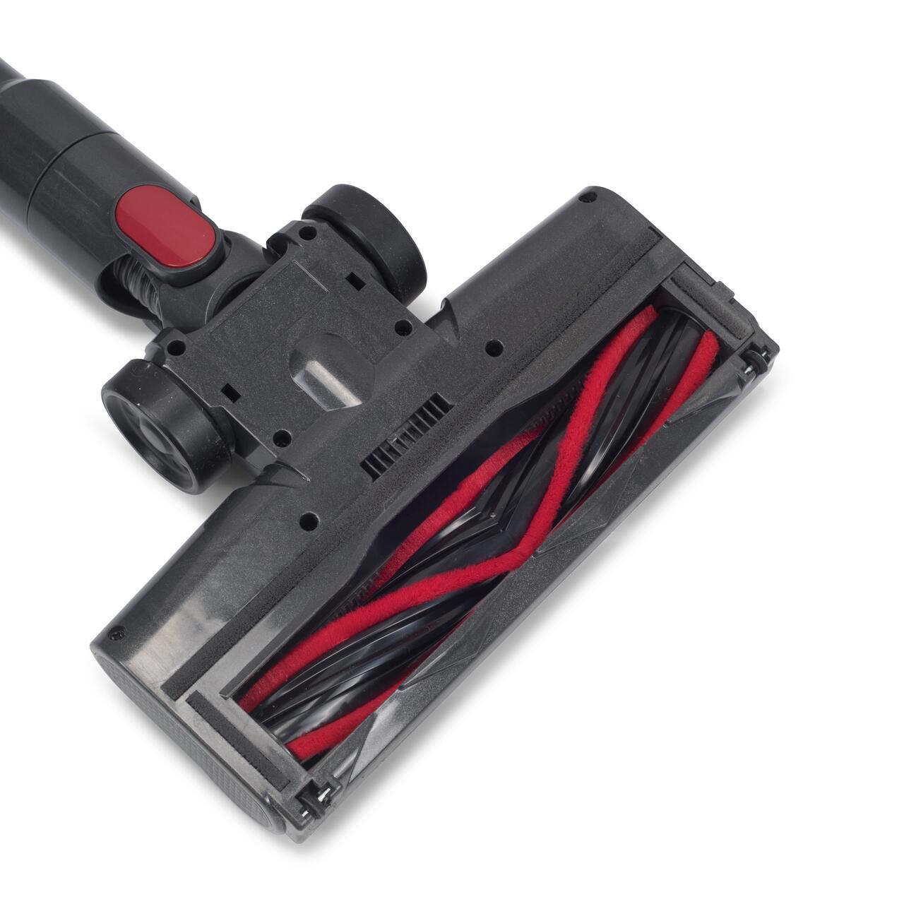 Aspirator vertical 2in1 HAUSBERG HB-2033GR, 900W, 0.7L, Rosu-Gri