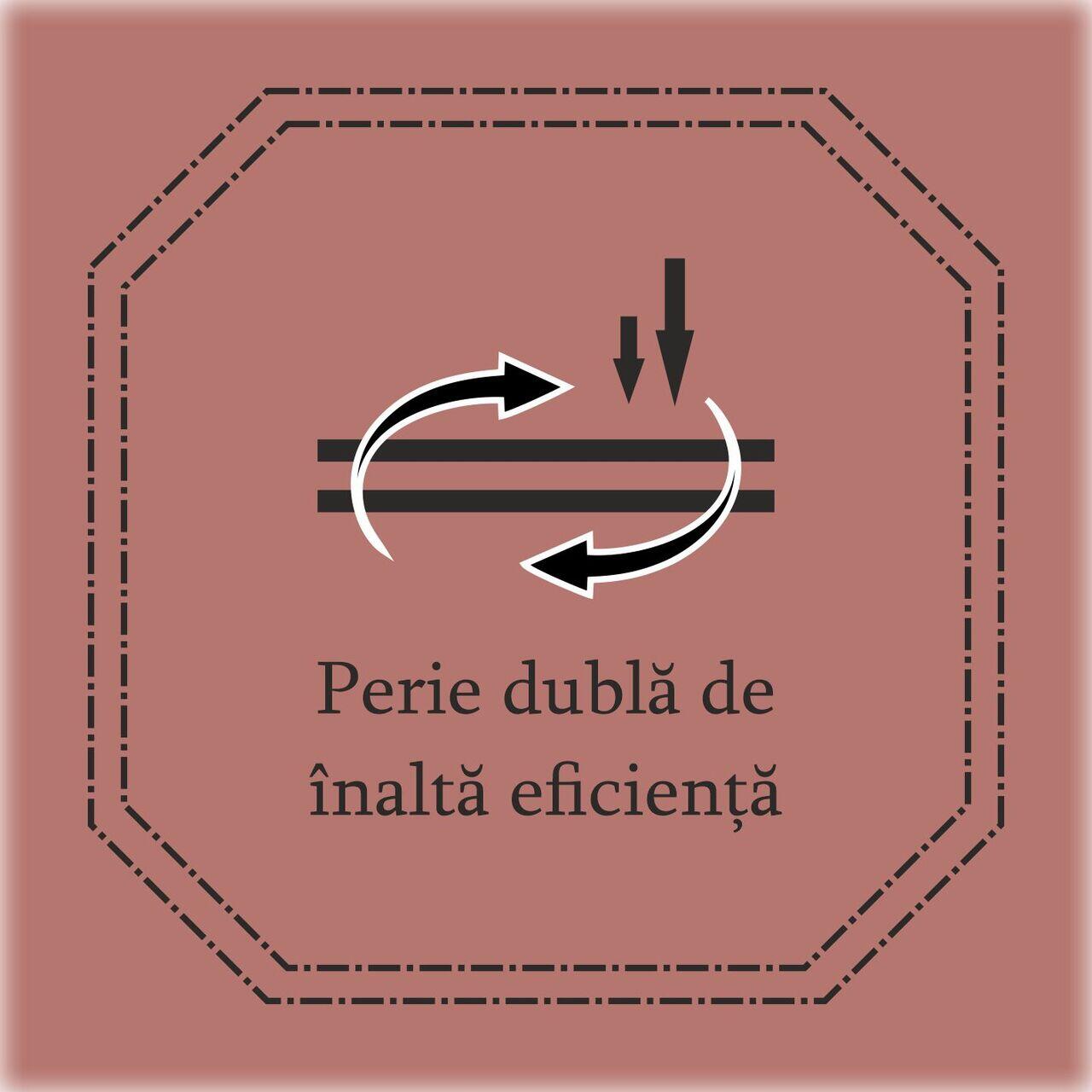 Aspirator fara sac HAUSBERG HB-2823AU, 1400-1800W, multiciclon, aspirare uscata, capacitate 2.5 litri, filtru HEPA, control viteza, derulator automat cablu, Auriu-Negru