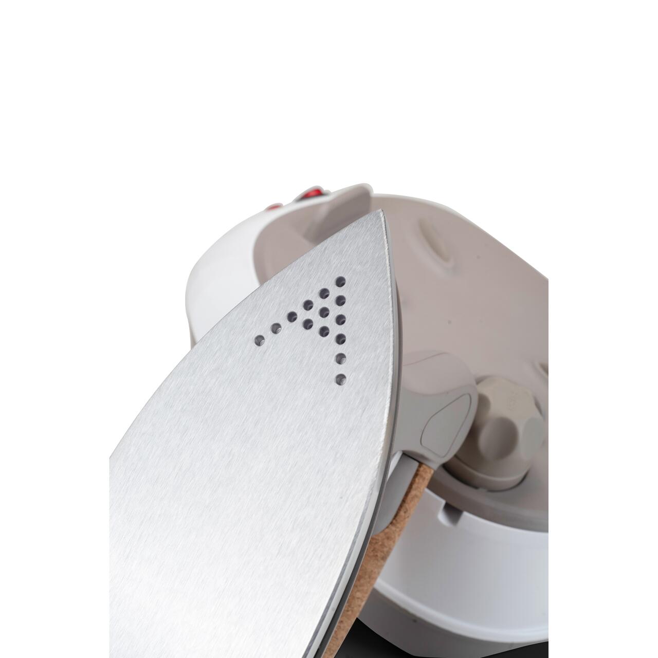 Statie de calcat cu abur HAUSBERG HB-7927RST, 2000-2400W, 60g/min, 0.5l, Termostat, Presiune 6 bar, Incalzire dubla, Rustic