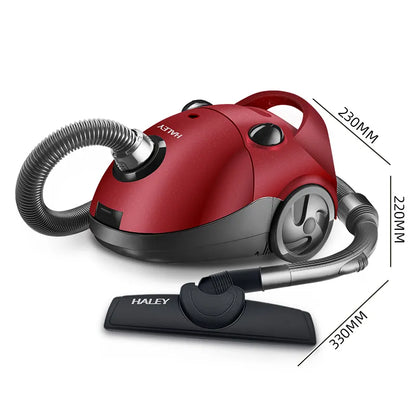 Aspirator cu sac HALEY HY-906, 2800W, roșu, imagine 2