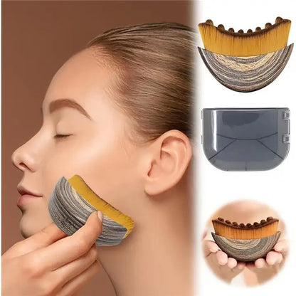 Perie Masaj Facial pentru Drenaj Limfatic, Conturarea Feței și Reducerea Bărbiei Duble, Design Ergonomic