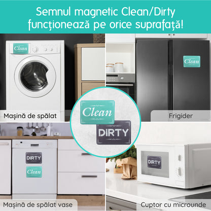 Set 3 Table Magnetice Frigider cu Markere și Magneți