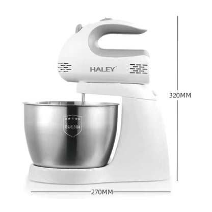 Mixer cu bol HALEY HY-1661 500W, bol inox 3L, imagine 5