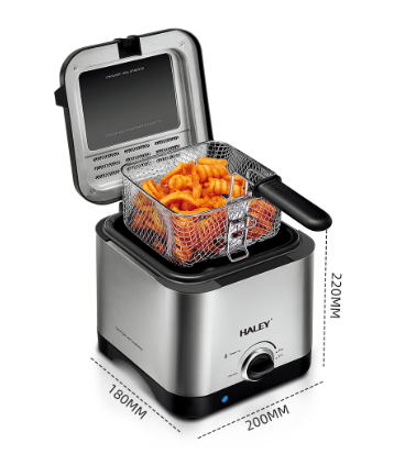Friteuză electrică HALEY HY-2505 2.5L, imagine 6