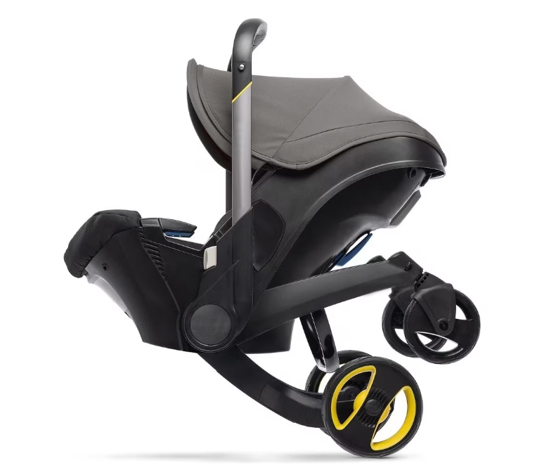 Cărucior 2 în 1 cu Scaun Auto, 0-13 kg, 0-18 luni, Gri