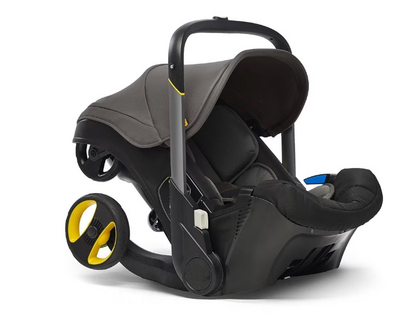 Cărucior 2 în 1 cu Scaun Auto, 0-13 kg, 0-18 luni, Gri