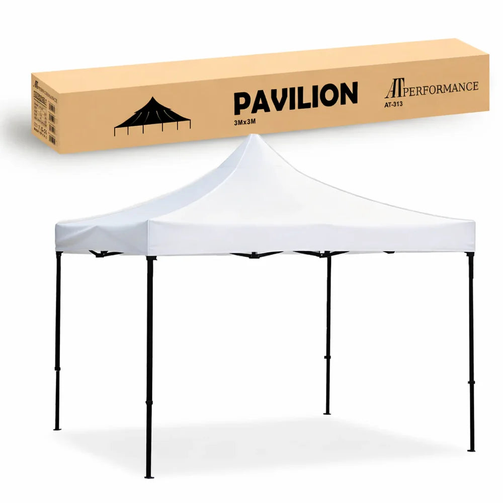 At Performance Vezi toate produsele Cort tip Pavilion AT PERFORMANCE 3x3m , Prelata Impermeabila, Pliabil, Structura Metalica Solida, Pentru Curte, Gradina, Evenimente