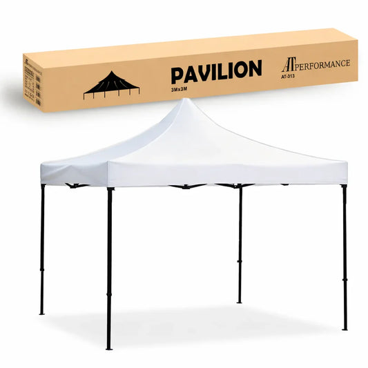 At Performance Vezi toate produsele Cort tip Pavilion AT PERFORMANCE 3x3m , Prelata Impermeabila, Pliabil, Structura Metalica Solida, Pentru Curte, Gradina, Evenimente