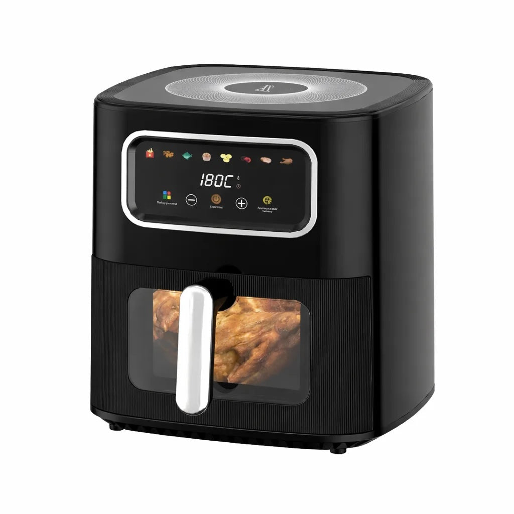 Friteuză cu Aer Cald 10L – 2800W, Capacitate Extra Mare, Control Digital, AT-M60
