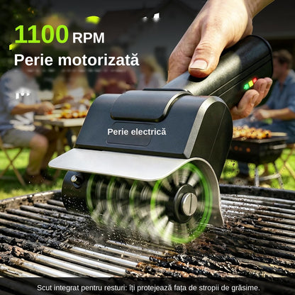 Perie Electrică pentru Grătar Wireless, Peri Oțel Inox 304