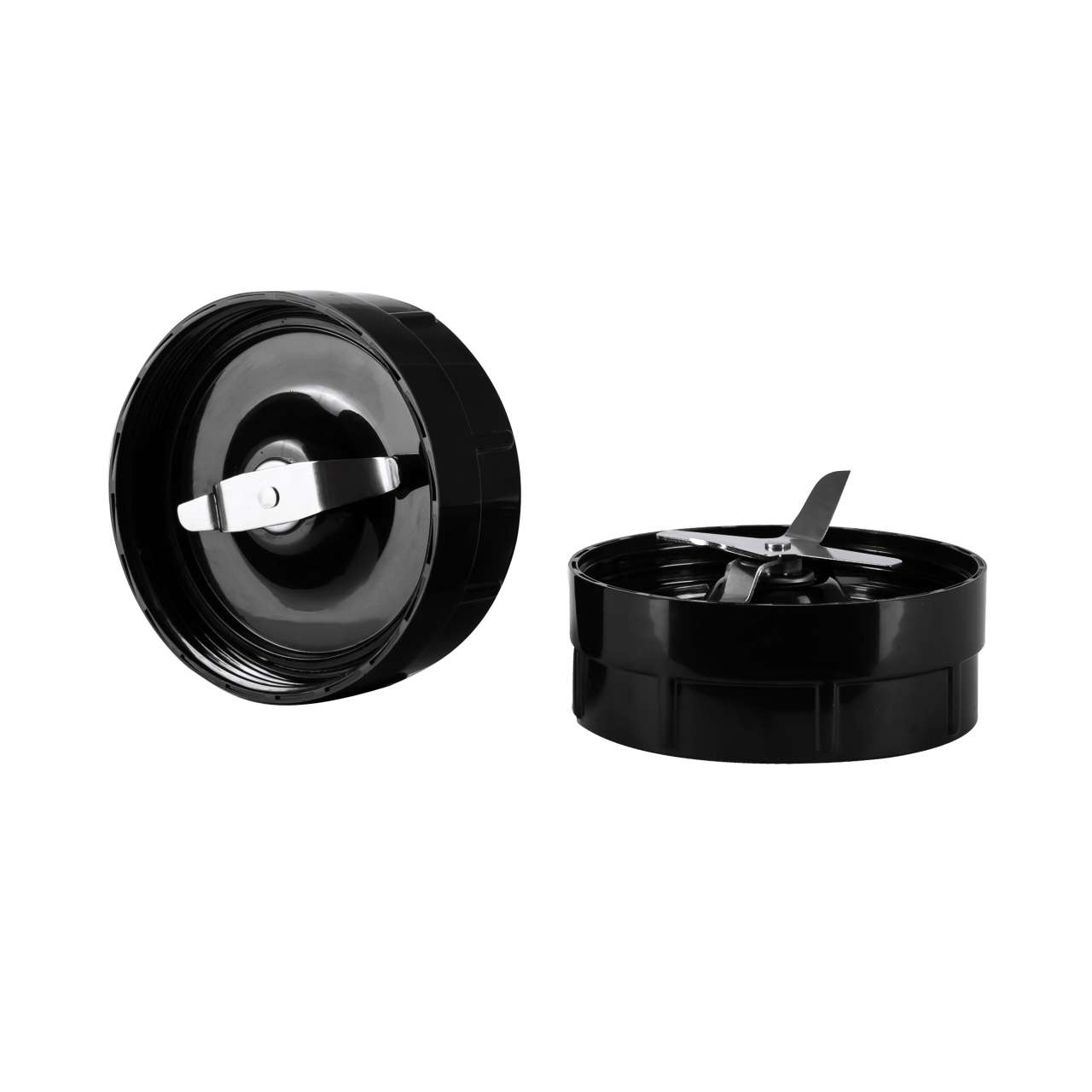 Blender 2 in 1 , putere 1000W, Hausberg HB7705NG, Nutrition Extractor,8 piese, Negru