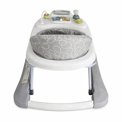Premergător bebe KIDDO Baby Walker W1246UR2, cu jucării și muzică, 6–18 luni, Albastru