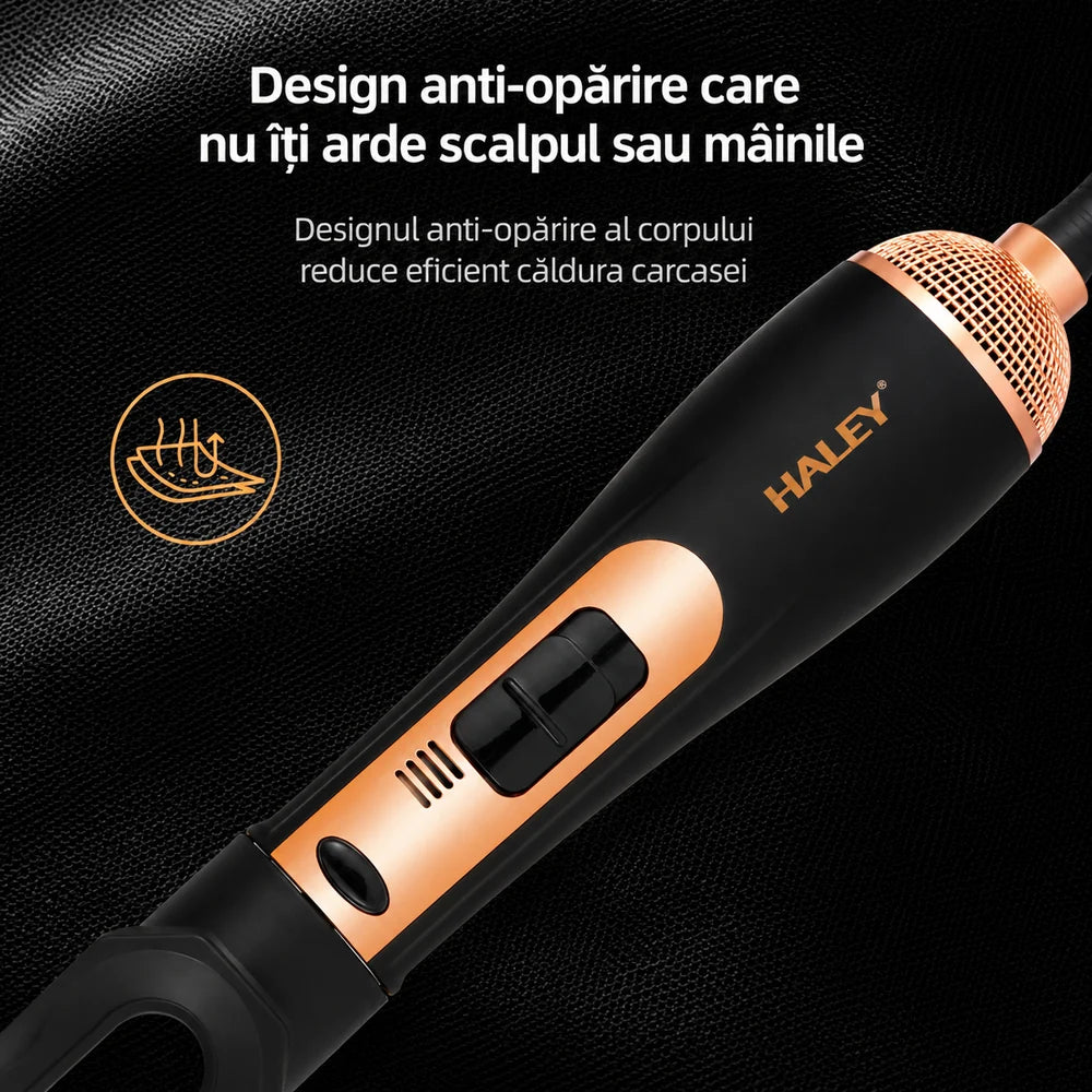 Aparat de Coafat Multifuncțional HY-L4030 7 în 1 – 1200W, Uscare, Ondulare, Netezire, Volum