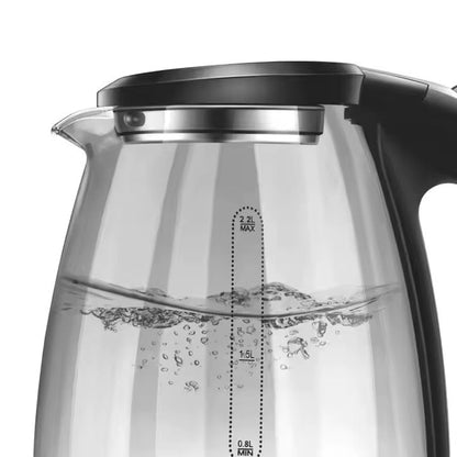 Fierbător electric din sticlă HALEY HY-8855 2.2L, imagine 6