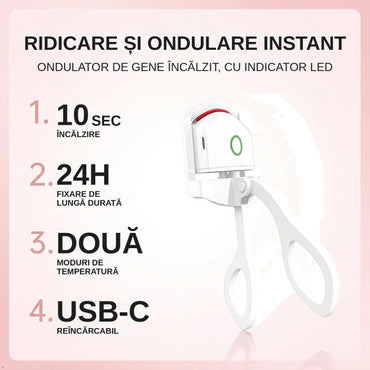Ondulator de Gene Electric cu Încălzire, Reîncărcabil USB