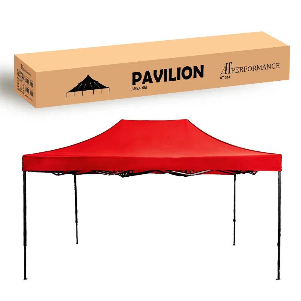 At Performance Vezi toate produsele Cort Pavilion Pliabil 3x4.5m AT PERFORMANCE® – Prelată Impermeabilă, Structură Metalică Solidă, Rezistent la UV, Ideal pentru Evenimente în Aer Liber