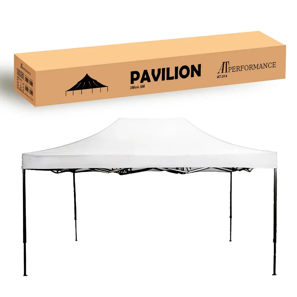 At Performance Vezi toate produsele Cort Pavilion Pliabil 3x4.5m AT PERFORMANCE® – Prelată Impermeabilă, Structură Metalică Solidă, Rezistent la UV, Ideal pentru Evenimente în Aer Liber