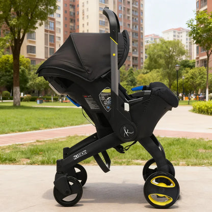 Cărucior 2 în 1 KIDOO – Scaun Auto + Cărucior pentru Nou-Născuți 0-13 kg (0-18 luni)