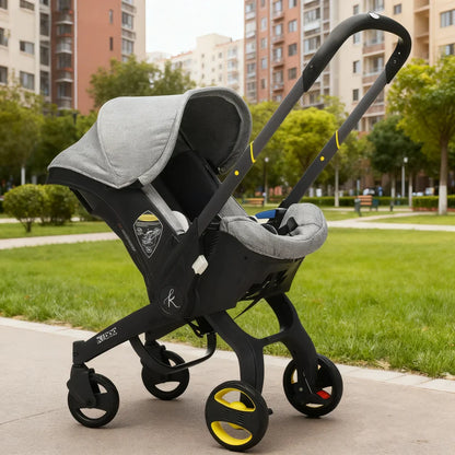 Cărucior 2 în 1 KIDOO – Scaun Auto + Cărucior pentru Nou-Născuți 0-13 kg (0-18 luni)