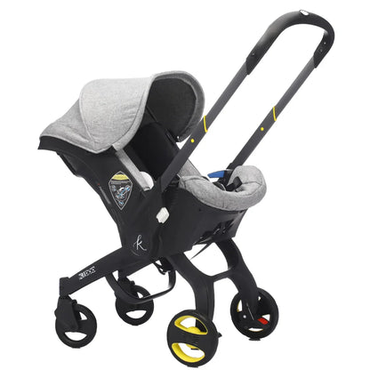 Cărucior 2 în 1 KIDOO – Scaun Auto + Cărucior pentru Nou-Născuți 0-13 kg (0-18 luni)
